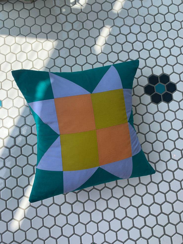 Quilt Star Throw Pillow Sewing Class with Krista Marie Young