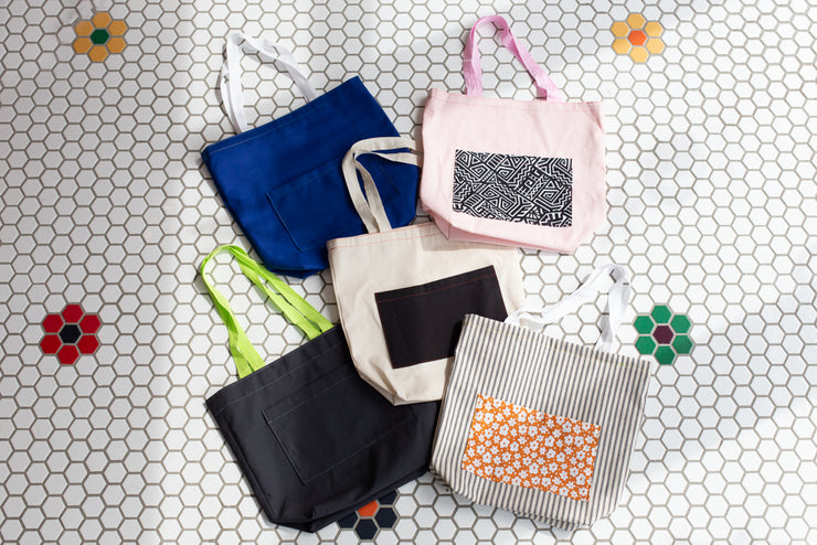 Beginner Sewing - Tote with Pocket